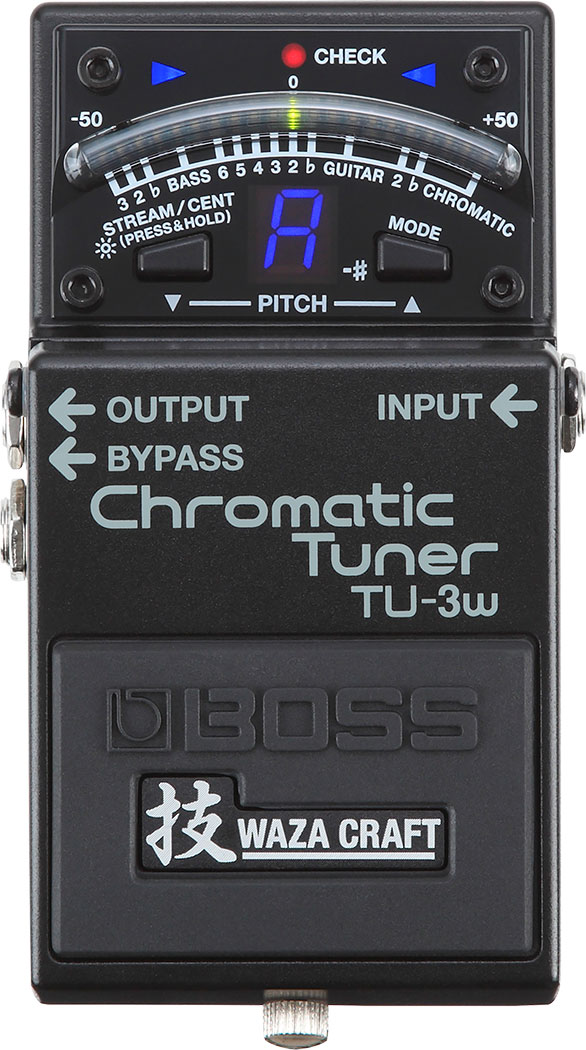 BOSS TU-3W Pedal AFINADOR Cromático Edição Especial WAZA CRAFT