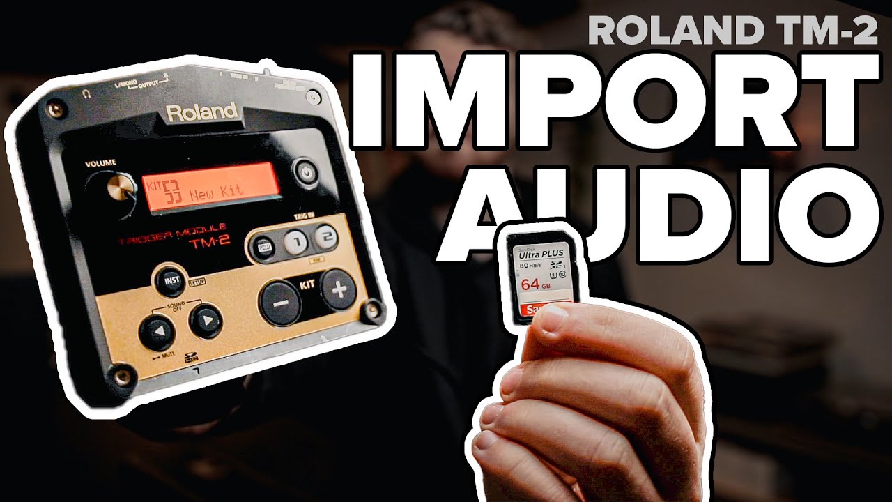 Roland TM-2 HYBRID Modulo Sons + Trigger para Bateria Acústica