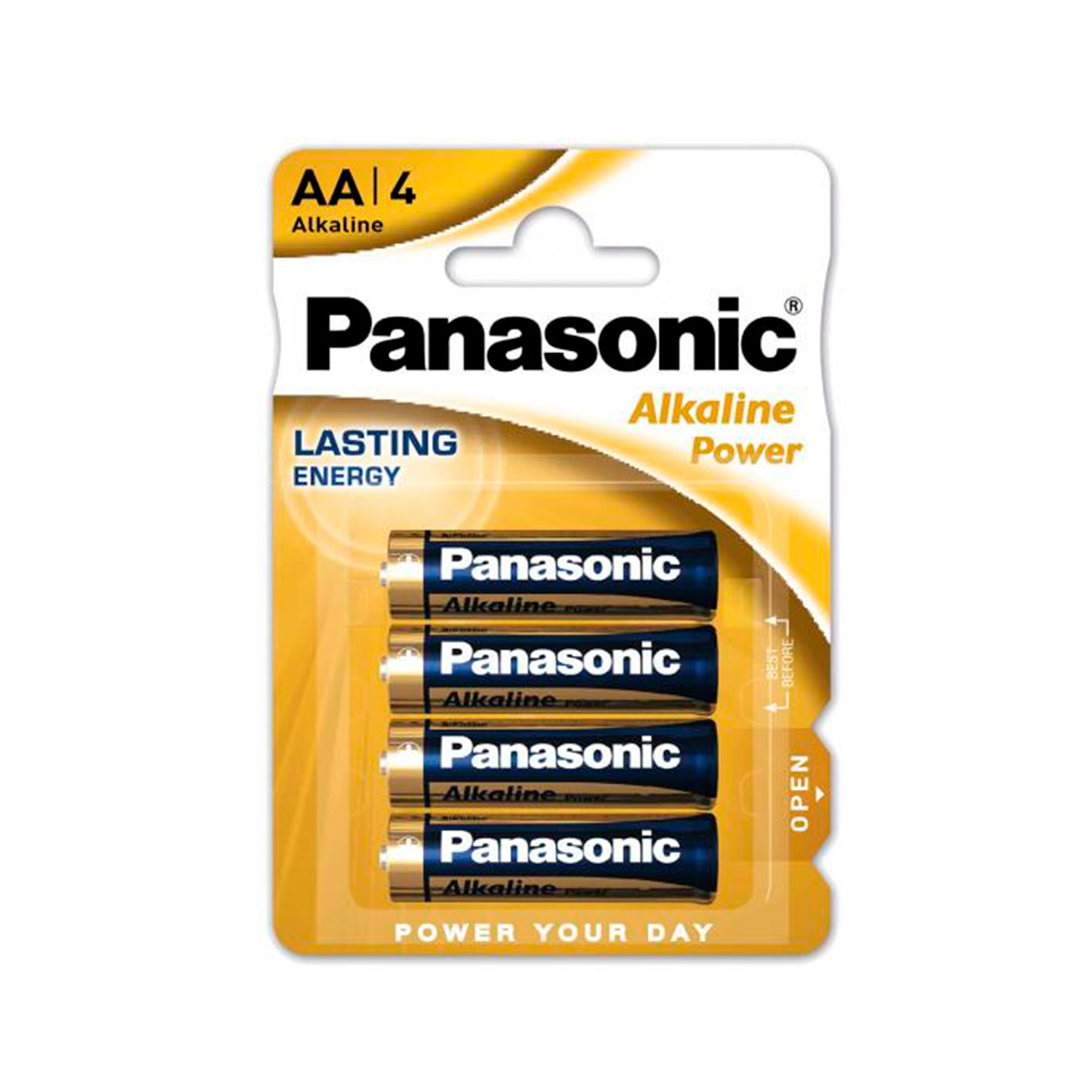 Panasonic Pack 4 Pilhas Alcalinas AA LR06 1.5V 