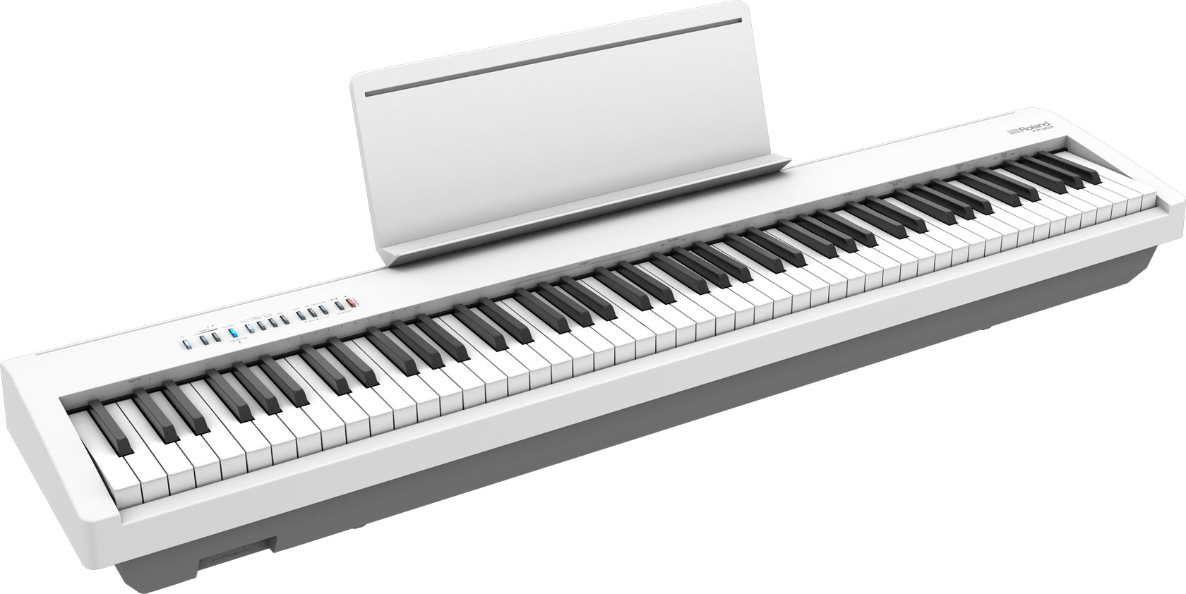 prueba retirada ficción Roland FP-30X WH Piano digital portátil Blanco Bluetooth Premium